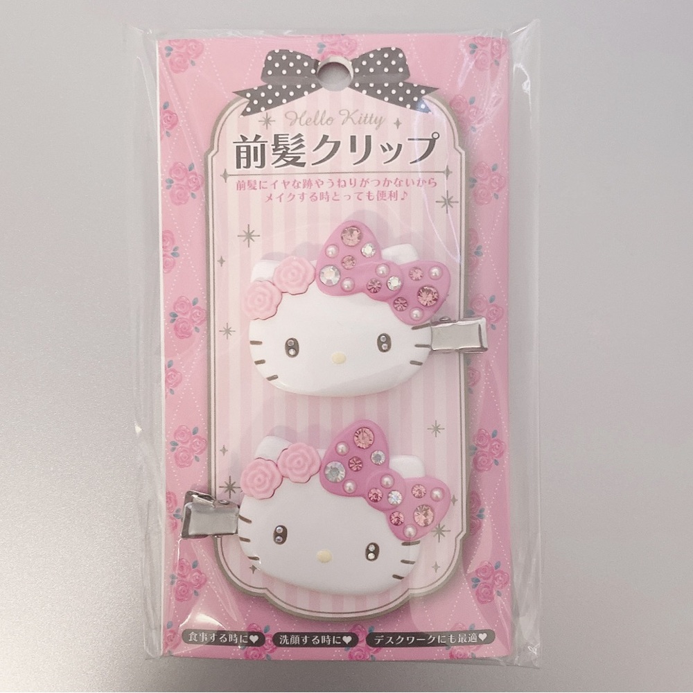 hello kitty hair clips
